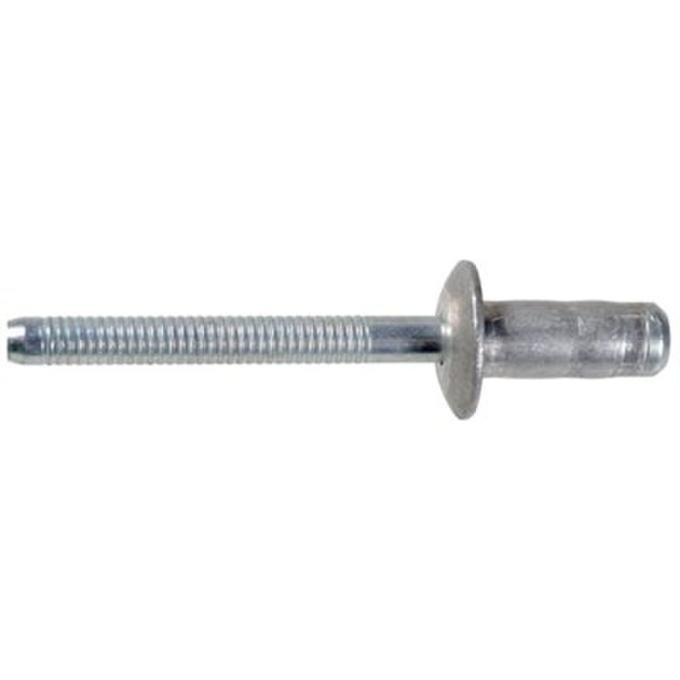 AUVECO Avex Blind Rivet Countersunk 3/16'' Diameter 1/2'' Grip 10345