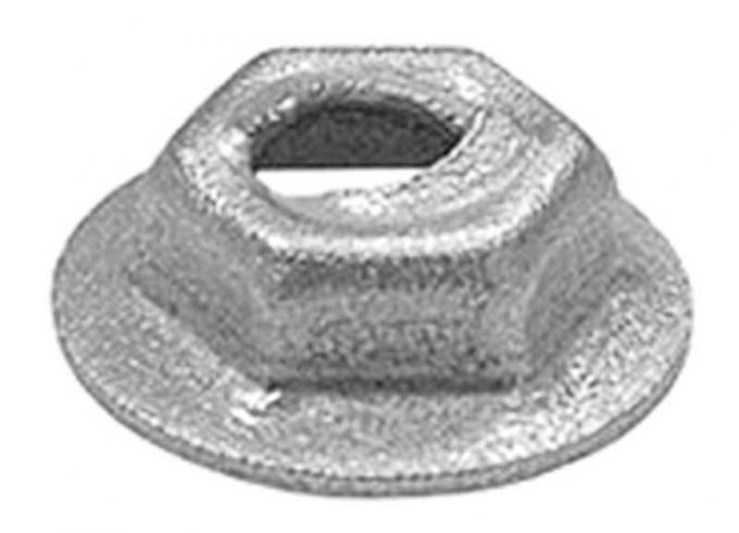 Disco Zinc Hex Thread Cutting Nuts 5/32" Stud Size 9/16" Flange 264