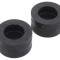 Disco Black Rubber Bumpers 27/64" Hole 7/8" Diameter 13270