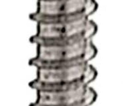 Disco Chrome Sheet Metal Screws 8 x 1 1/4" #6 Hd Phil Oval Hd 6403