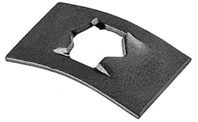 Disco Black Push On Flat Retainers 3/16" Stud Size 3/8 x 5/8" 690