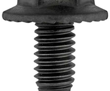 Disco Black Finish Spin Lock Bolts 5/16-18 x 3/4" Hex Washer Hd 9867