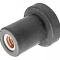 Disco Black Rubber Well Nuts 1/4-20 Screw Size 41/64" Stem 11386
