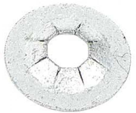 Disco Zinc Finish Push On Retainers 5/32" Stud Size 7/16" Flange 1685